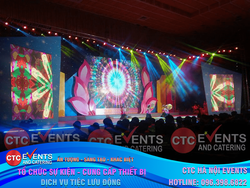 CTC Events chuyện tổ chức sự kiện nhận cung cấp trang thiết bị, dịch vụ tiệc lưu động